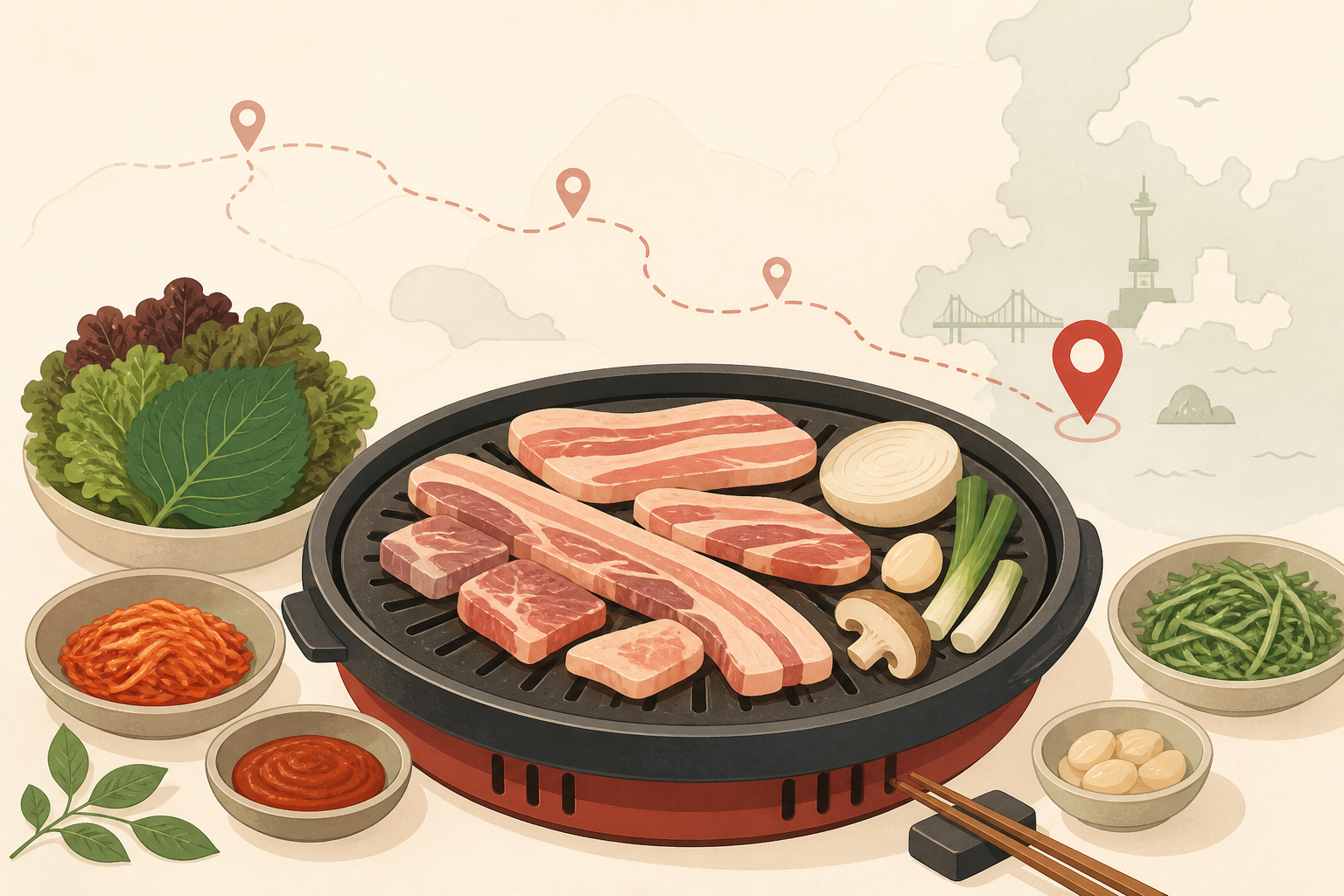 오늘N 부산 그날이후불타는삼겹살 본점 위치·세트 가격·영업시간